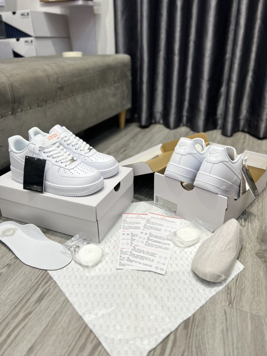 Giày Nike Air Force 1 – AF1 All White Like Auth