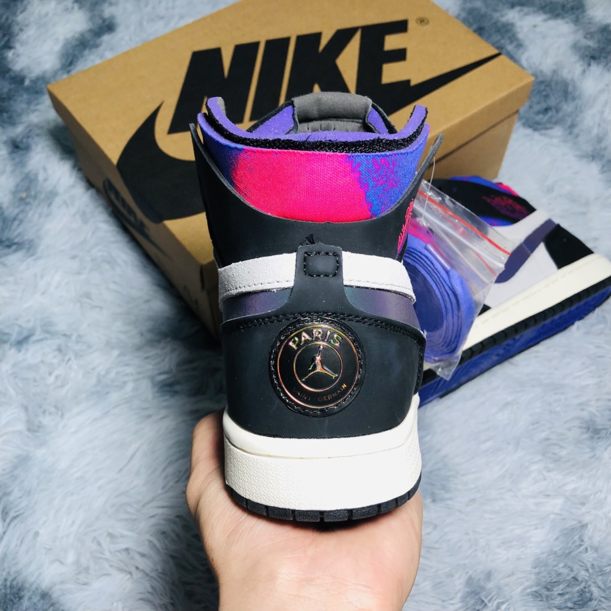 Giày Nike JORDAN PSG dây 7 màu (Siêu cấp)