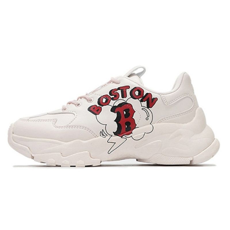 Giày MLB Bigball Chunky Boston Red Sox Màu Trắng Rep 1:1