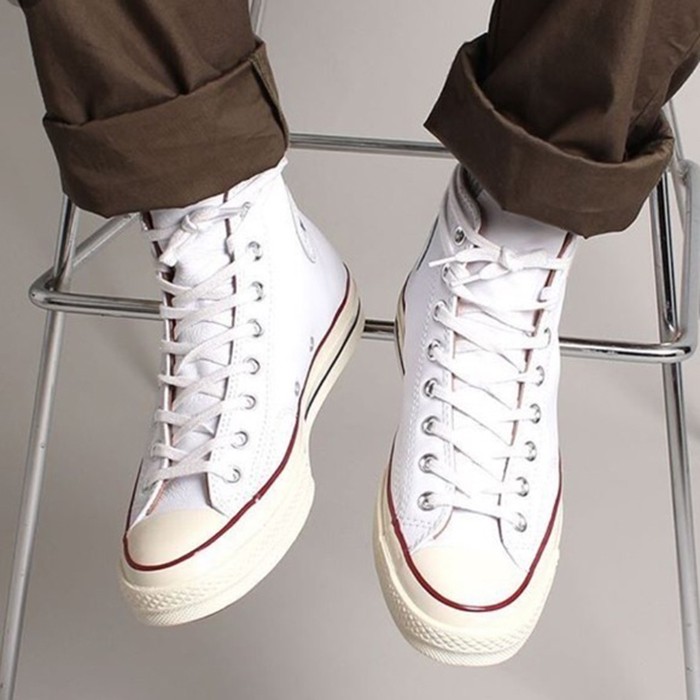 Giày Converse Chuck Taylor All Star 1970s White – High Trắng Cổ cao