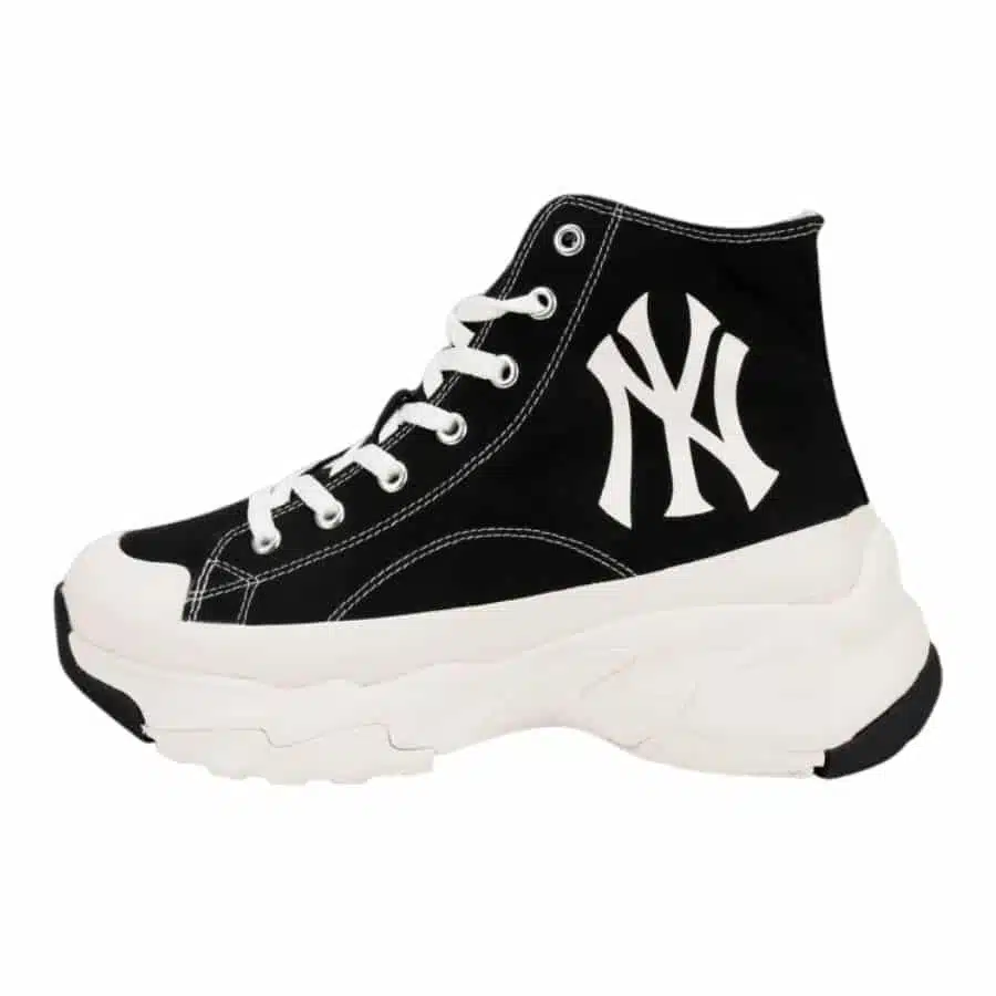 Giày MLB Chunky High New York Yankees Black
