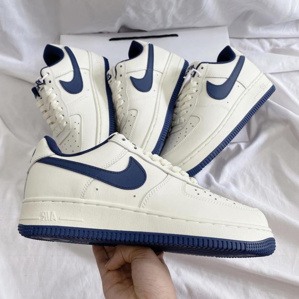 giày Nike Air Force 1 Low 07 Cream White Navy Skate