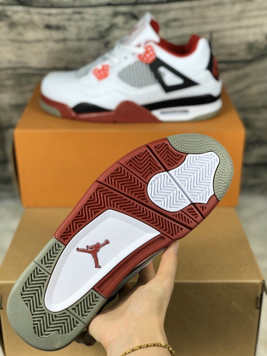 Giày Nike Jordan 4 Red Cement