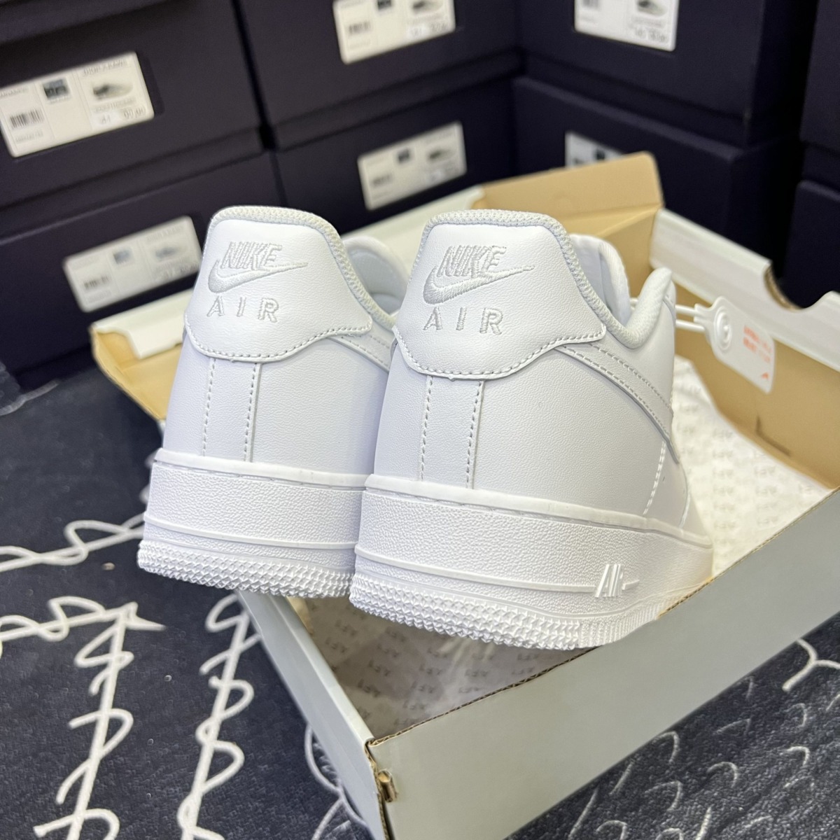Giày AF1 All White Like Auth 2023 13 scaled