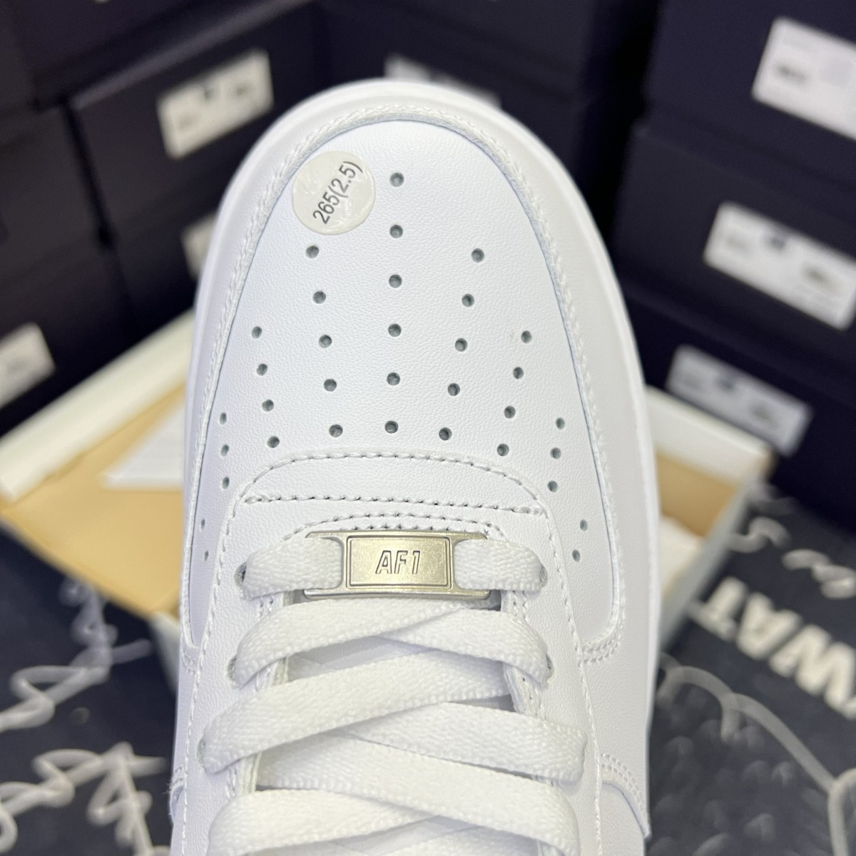 Giày AF1 All White Like Auth 2023