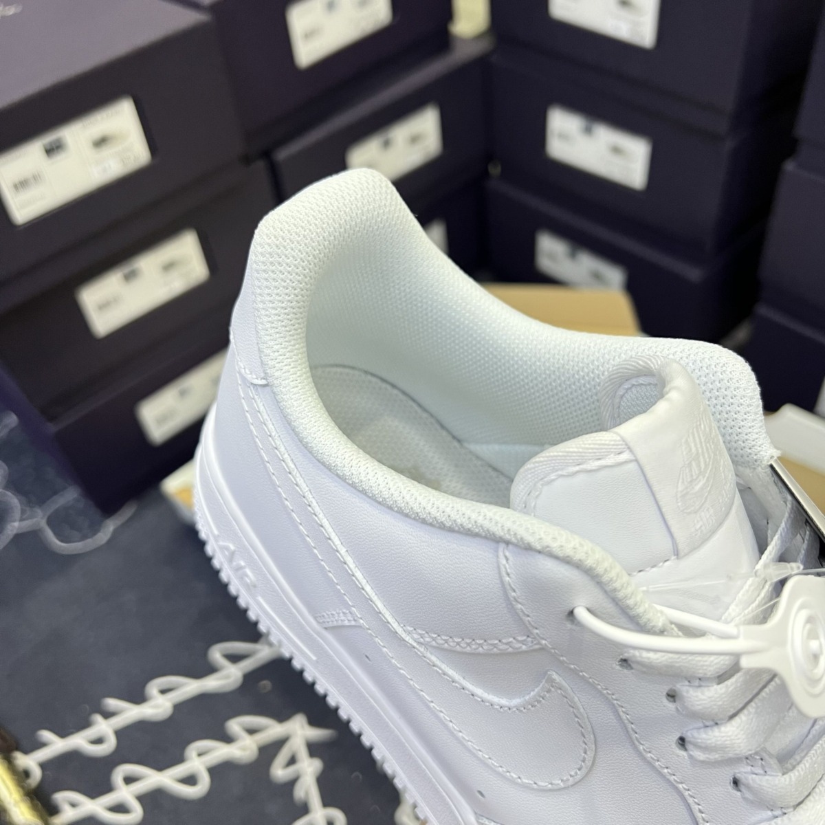 Giày AF1 All White Like Auth 2023 8 scaled