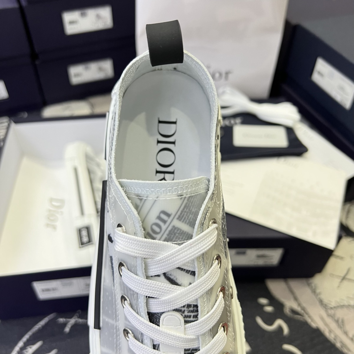 Giày Dior Low CR7 Like Auth