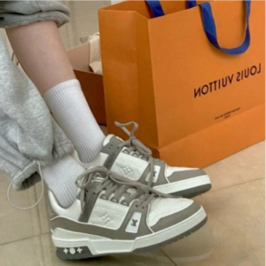 louis Vuitton LV Trainer Sneaker Grey
