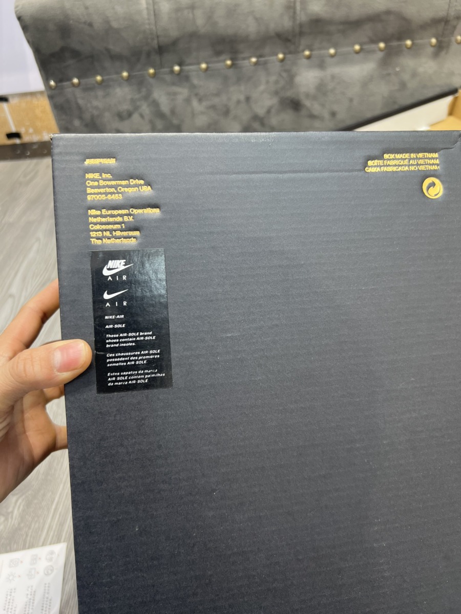 Giày Nike Air Jordan 1 Low ‘Black Toe’ Like Auth