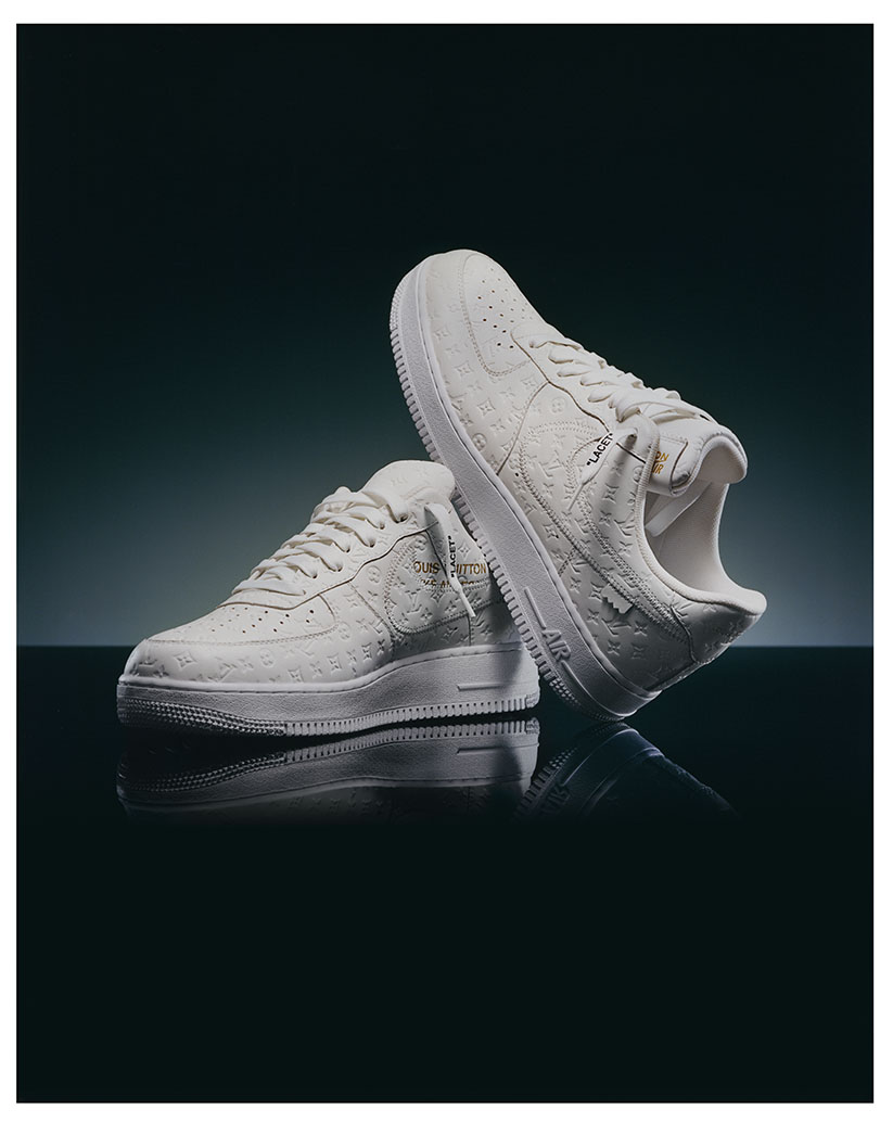 Giày Louis Vuitton x Nike Air Force 1 Low By Virgil Abloh ‘White’ 