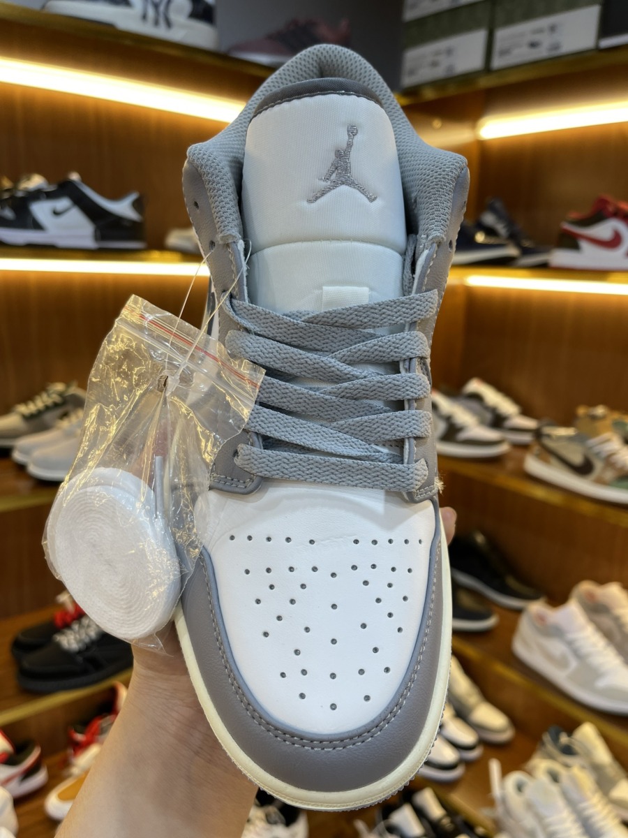 Giày Nike Air Jordan 1 Low GS ‘Vintage Grey’ Siêu Cấp