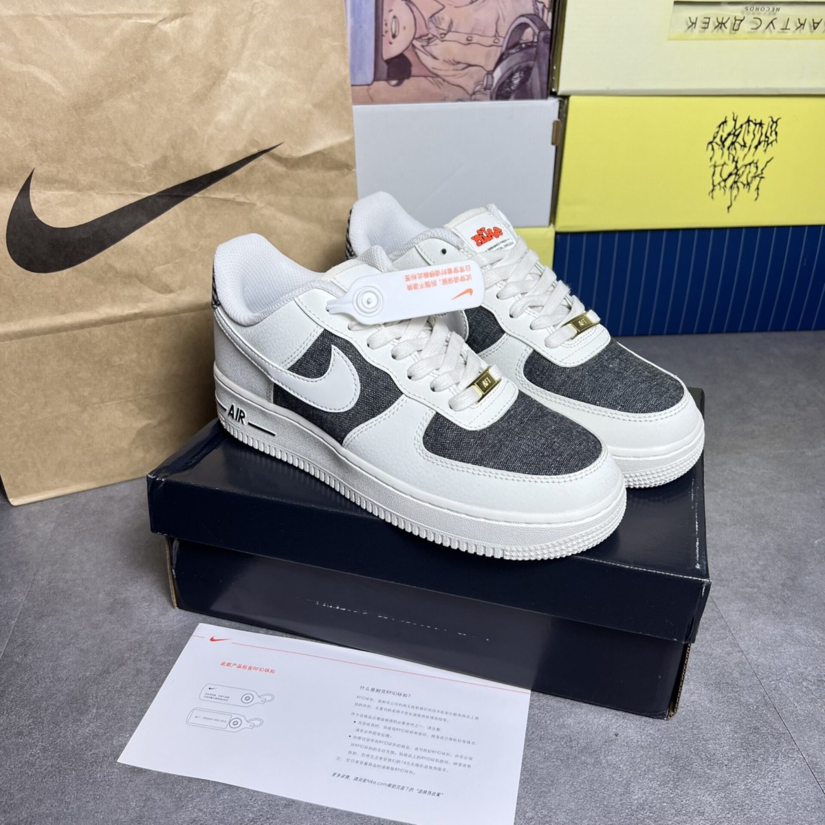 Giày Nike Air Force 1 Low ‘Farmer’s Market Designed’ Like Auth
