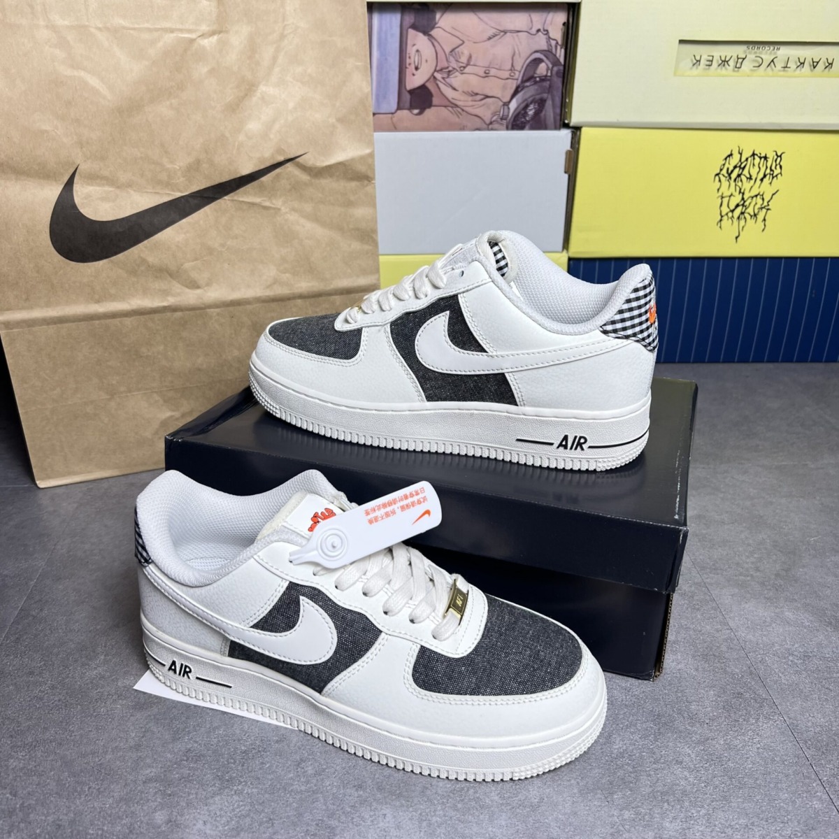 Giày Nike Air Force 1 Low ‘Farmer’s Market Designed’ Like Auth