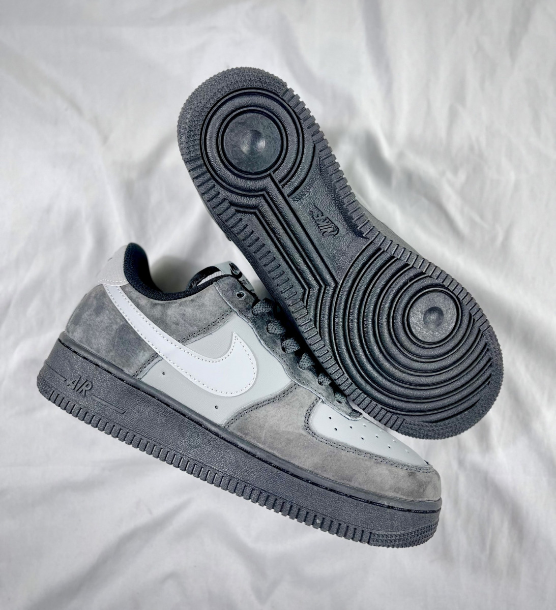 Giày Nike Air Force 1 Low "Wolf Grey/Anthracite" Like Auth