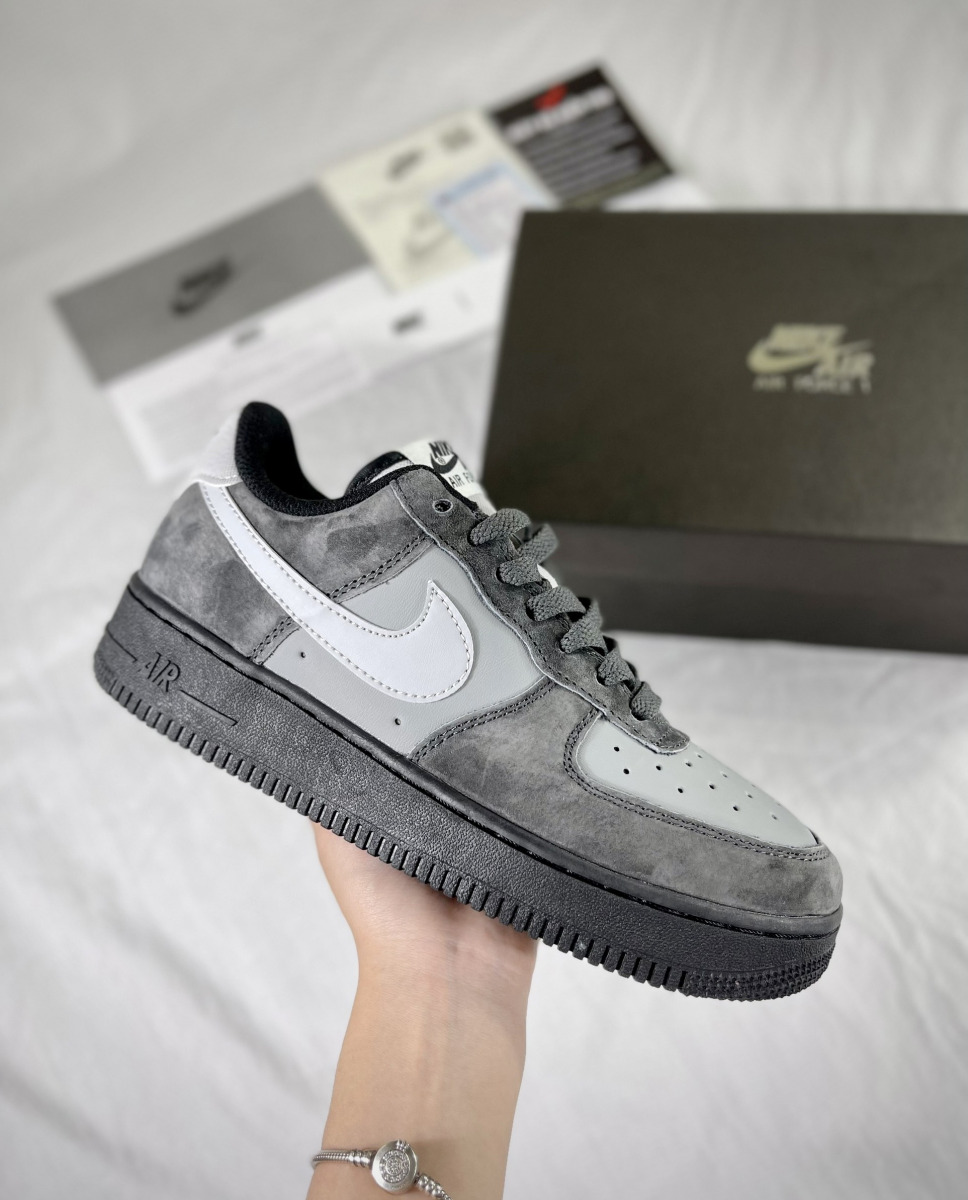 Giày Nike Air Force 1 Low Wolf Grey/Anthracite Like Auth