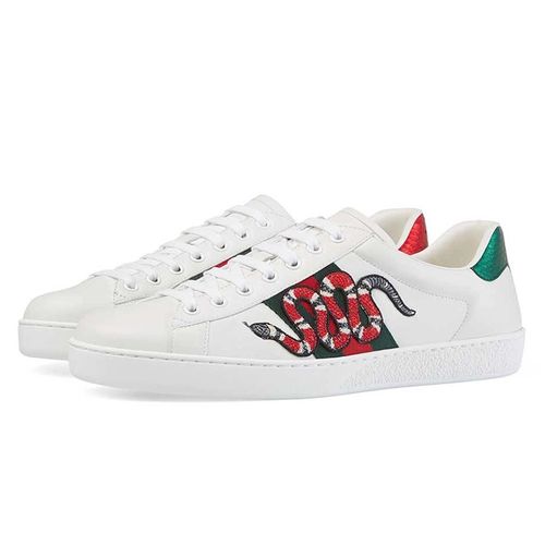 Giày Gucci Ace Embroidered 'Snake'