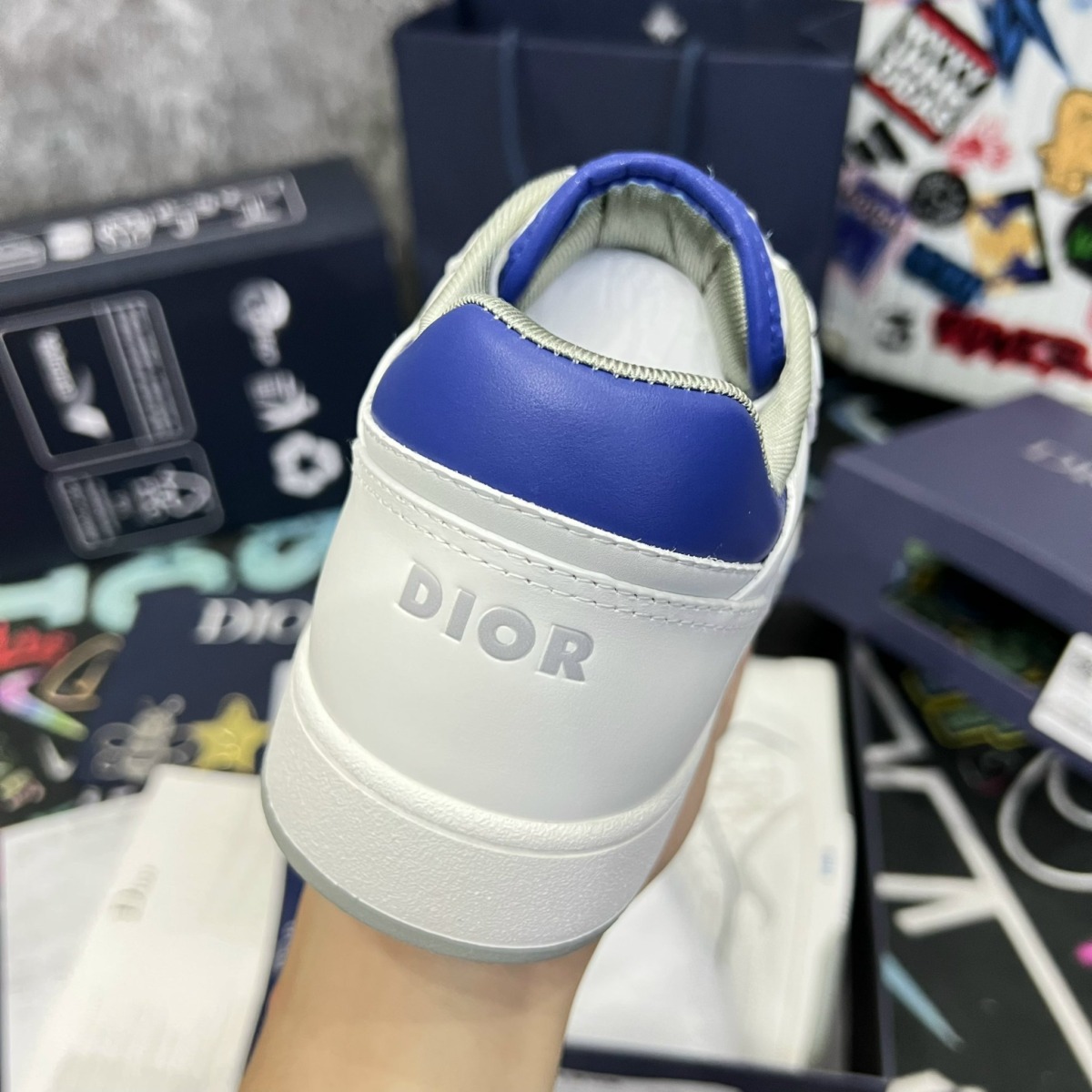 Giày Dior B27 Low Top Sneaker 'Blue White' Like Auth