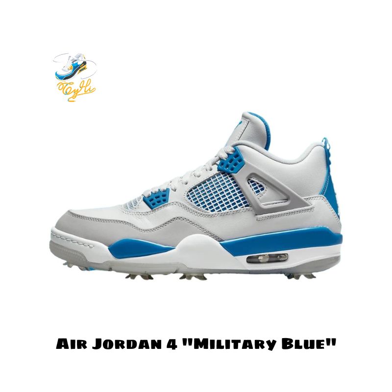Air Jordan 4 _Military Blue