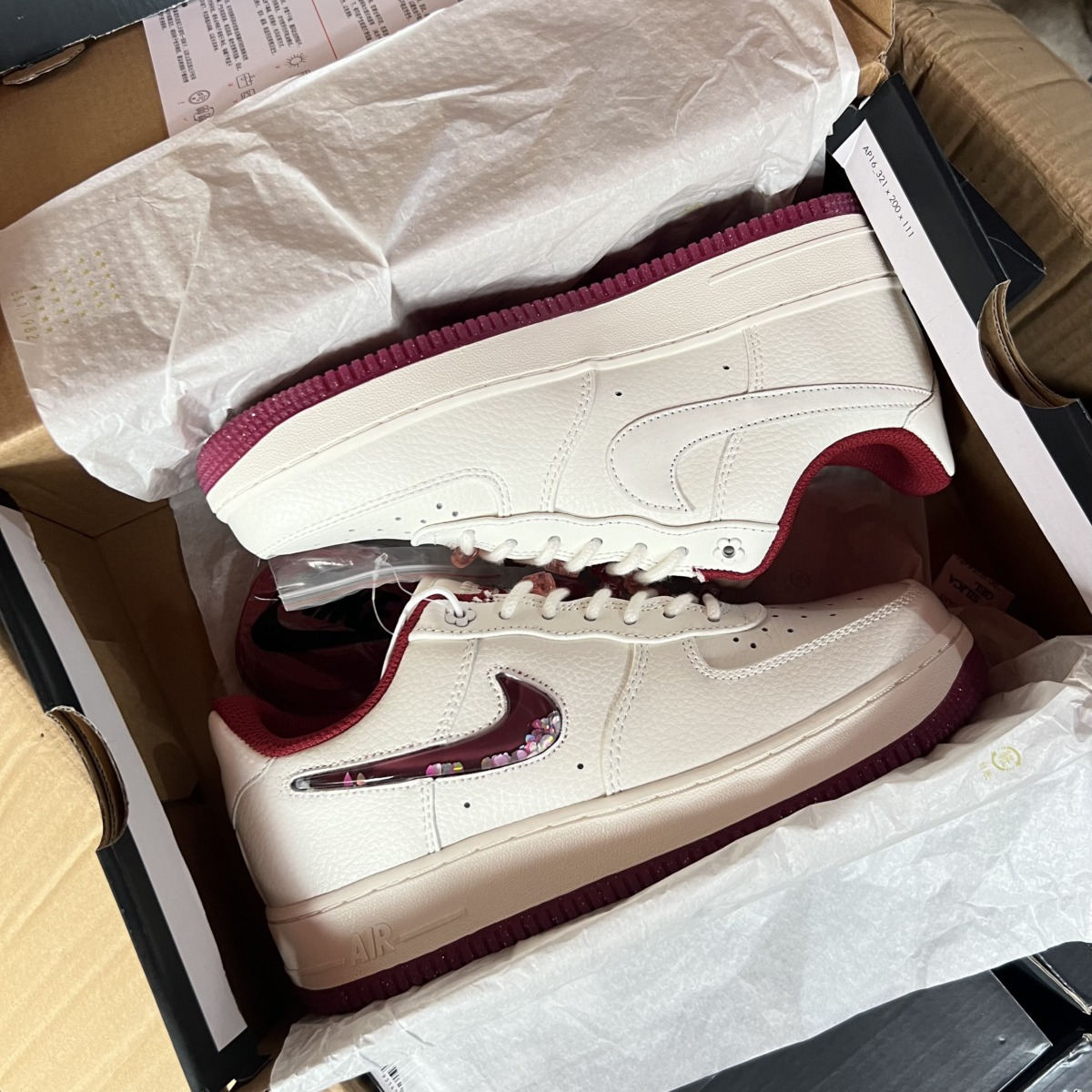 Giày Nike Air Force 1 Valentine’s 2024 Best Quality