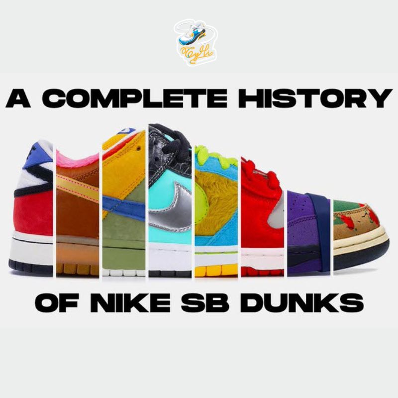 Lịch Sử Hình Thành và Phát Triển của Giày Nike SB Dunk