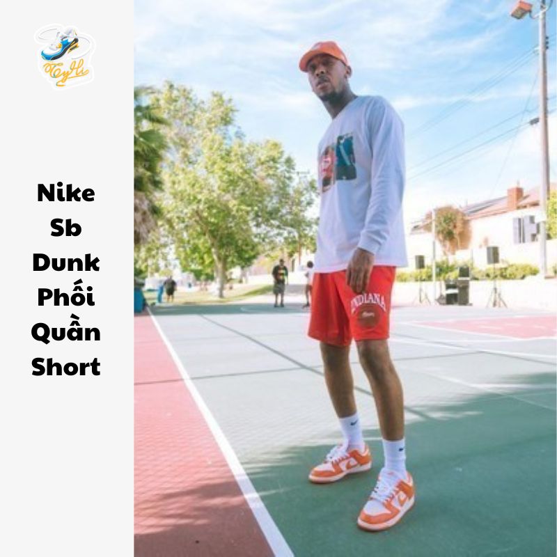 Nike Sb Dunk Phối Quần Short