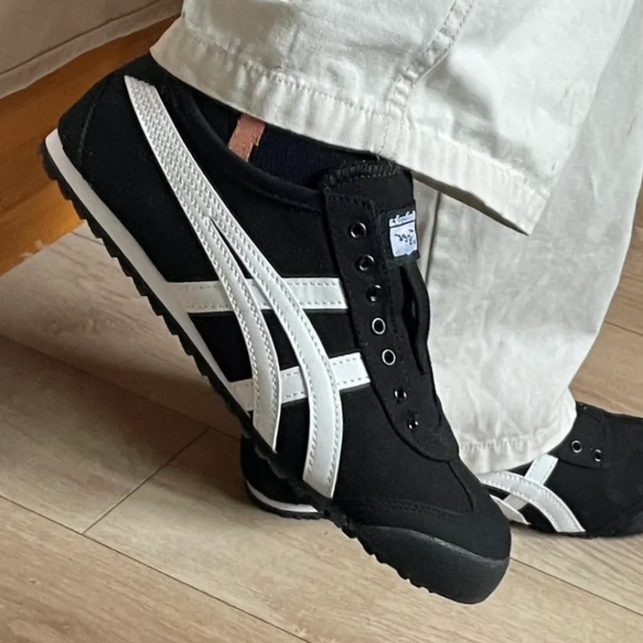 Giày Onitsuka Tiger Mexico 66 Black White Like Auth