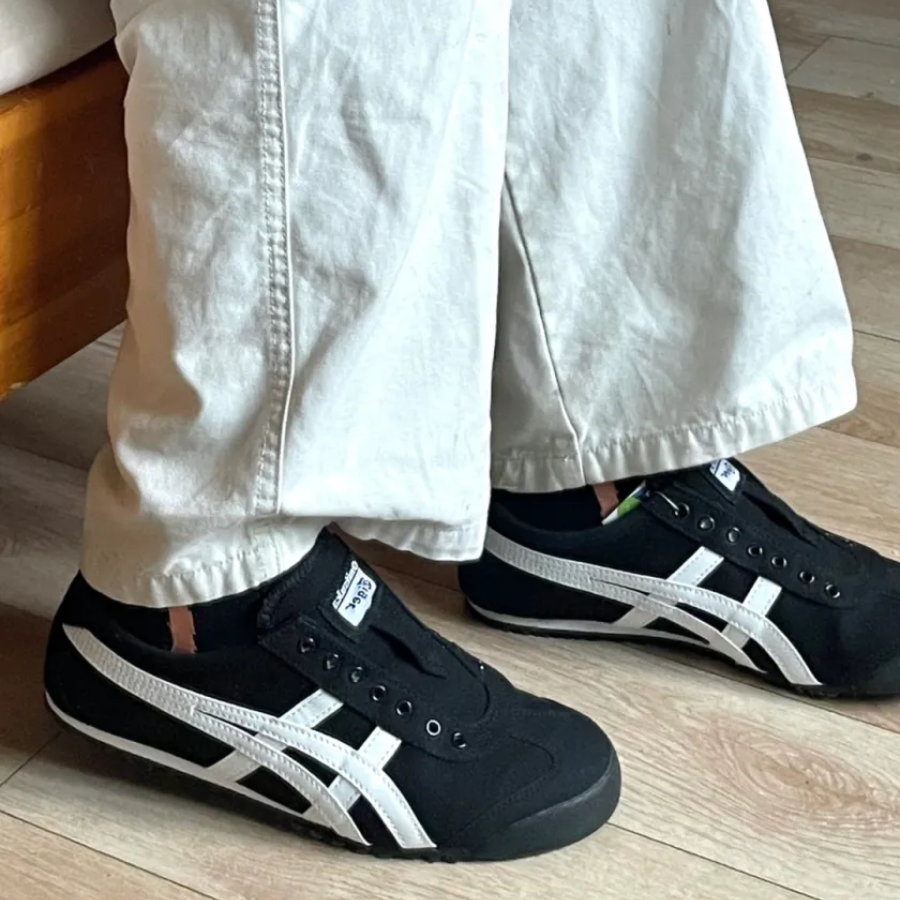 Giày Onitsuka Tiger Mexico 66 Black White Like Auth