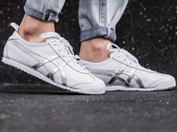 Giày Onitsuka Tiger Mexico 66 White Silver Like Auth