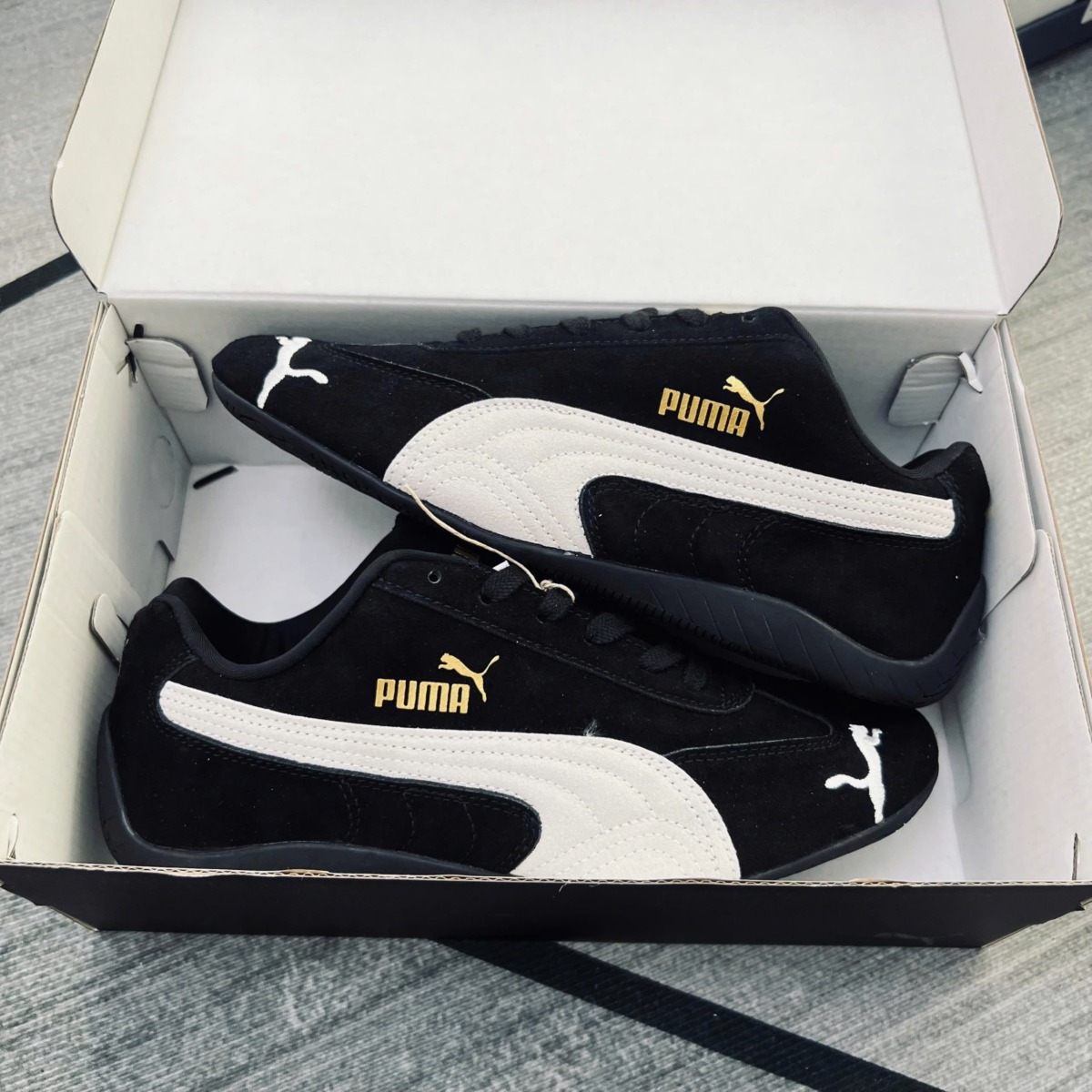 Giày Puma Speedcat OG ‘Black’ 398846-01 Like Auth