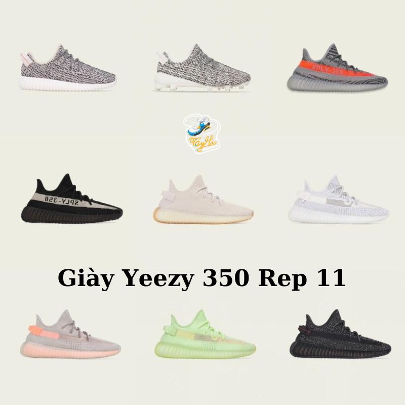 Giày Yeezy 350 qua các phiên bản