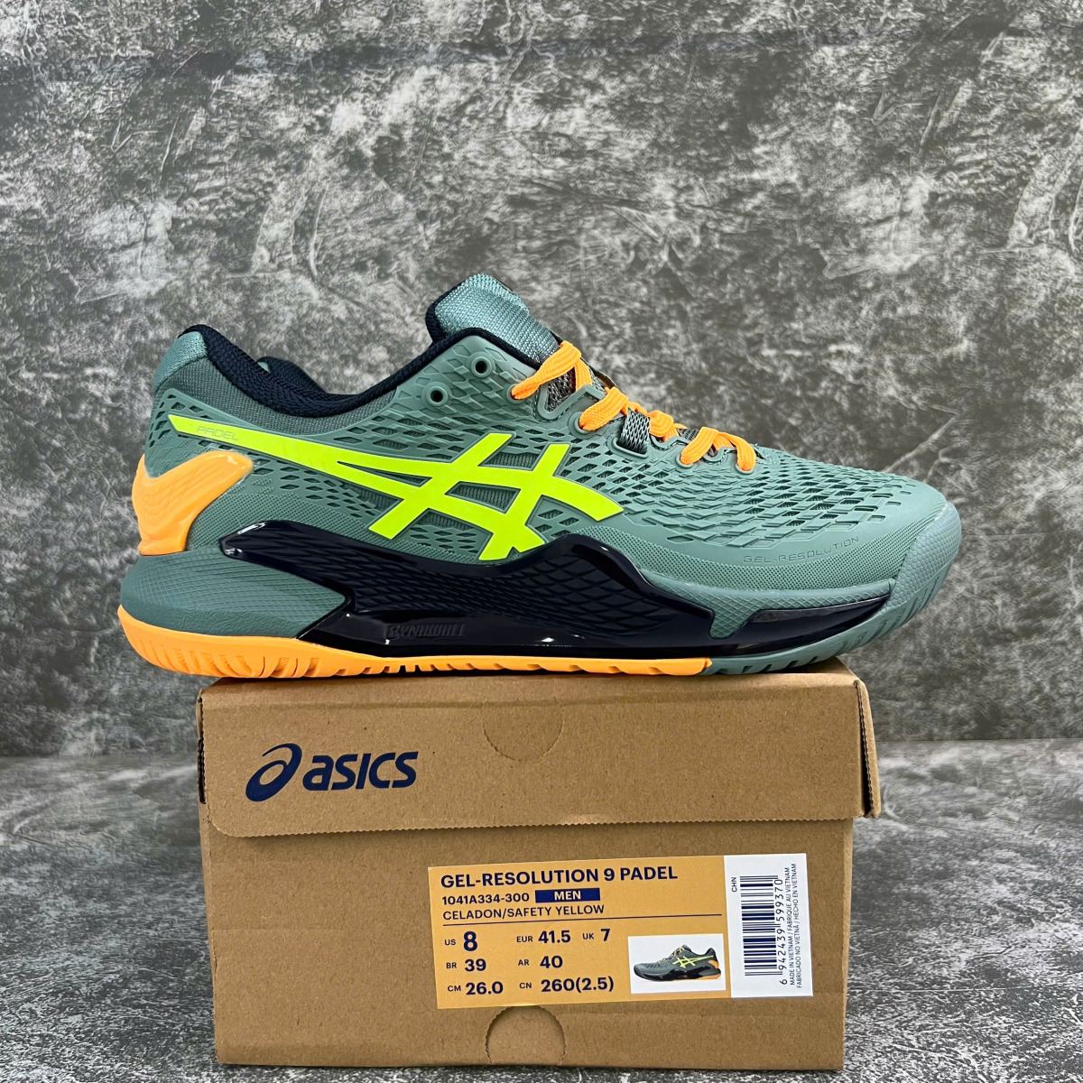 Giày Asics Gel Resolution 9 ‘Celadon Safety Yellow’