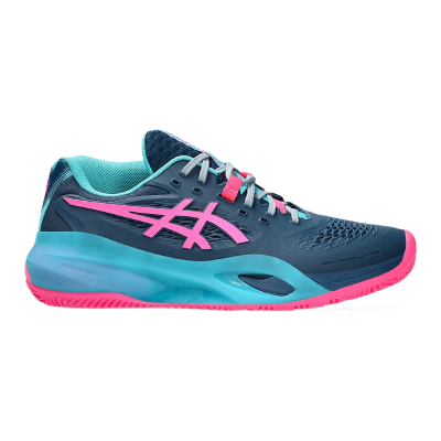 Giày Asics Gel-Resolution x Padel Mako Blue Hot Pink chuẩn Auth